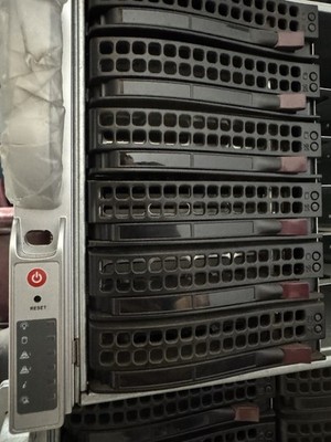 Supermicro JBOD Storage 4U 45x 3.5'' LFF CSE-847E16-RJBOD1 2x 1400W Caddy Rail