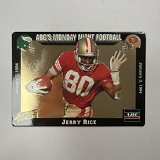 1993 Action Packed Monday Night Football - Jerry Rice #78