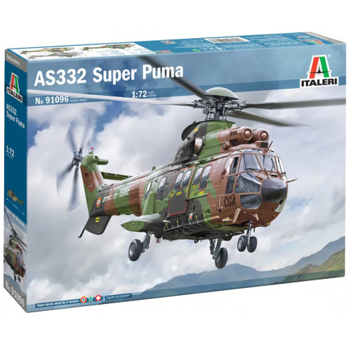 Elicottero AS332 Super Puma Kit 1:72 Italeri Kit Elicotteri -D- Neues Modell-image