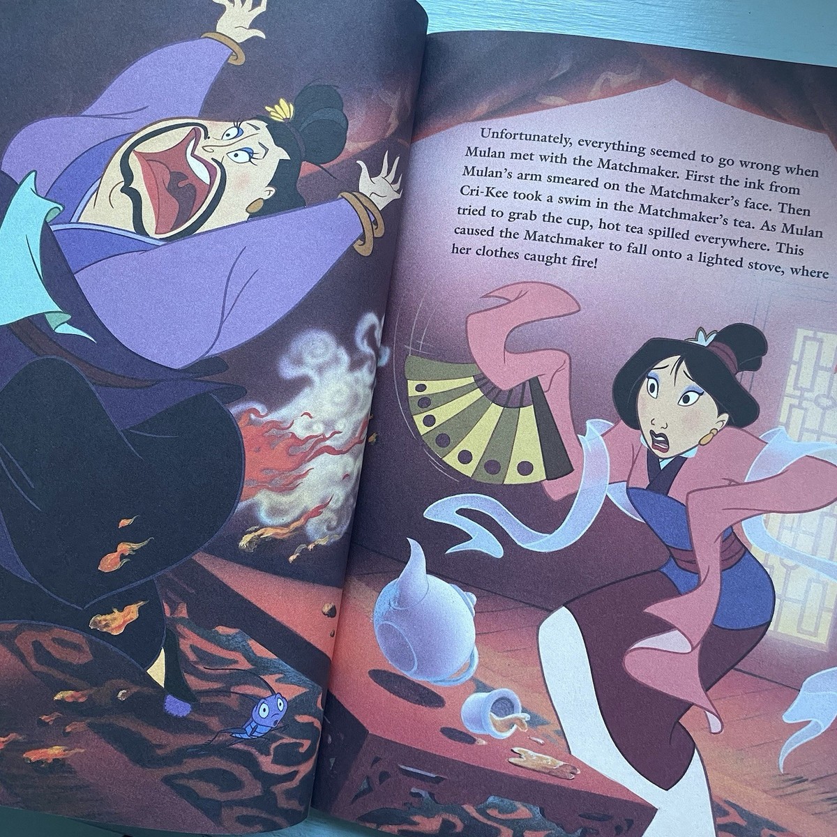 Disney's Classic Storybook Collection Mulan 1998 Hardcover Mouse