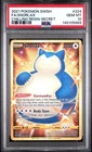 2021 POKEMON SWORD & SHIELD CHILLING REIGN SECRET #224 FULL ART/SNORLAX PSA 10