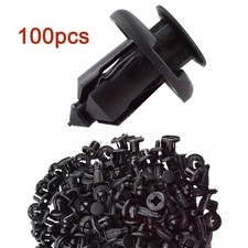 100x 10mm Clips Fastener Bumper Hood Fender Retainer For Honda Accord Civic Cr-v 100x 10mm Clips Fastener Bumper Hood Fender Retainer For Honda Accord Civic Cr-v