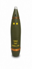 Replica PLASTIC 105mm Howitzer Shell - 3D printed | eBay Europe (Buy It Now)