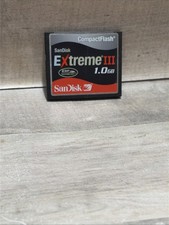 SanDisk Extreme III 1GB CF Compact Flash Camera Memory Card