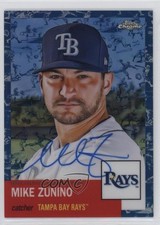 2022 Topps Chrome Platinum Anniversary 59/99 Mike Zunino #CPA-MZ Auto nd3