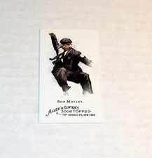 2008 Topps Allen &amp; Ginter Mini Bazooka Back 261 Bob Motley (#09/25)  Negro