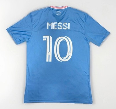 adidas インテル・マイアミ MESSI 10 XL adidas Inter Miami CF Messi #10 Soccer Jersey Men's Size XL Blue