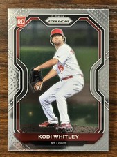2021 Panini Prizm Baseball Kodi Whitley Cardinals Base Card Tier II RC #104