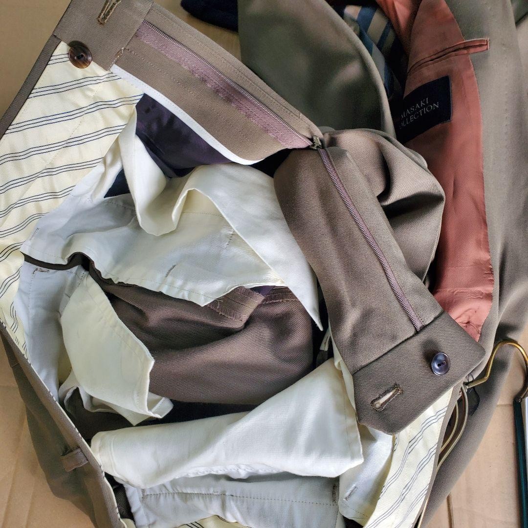 Double button double suit suit setup setup L size - image 18