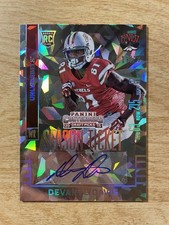 2015 Panini Contenders Draft Picks - Devante Davis #176 Cracked Ice Auto 19/23 