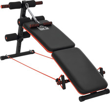 Panca per Addominali Pieghevole E Regolabile per Allenarsi a Casa, Panca Palestr
