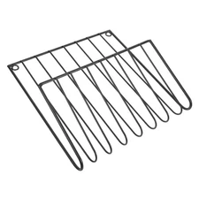  Modern Iron Wall Mounted Magazine Holder - Stylish File Organizer for Magazines