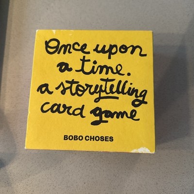 Bobo Chooses Once Upon A Time Game Fun Creative Family Activity made in Spain 