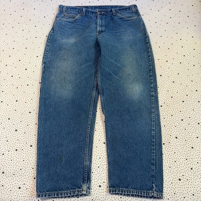 Vintage Levi's 550 Orange Tab Relaxed Jeans 38x30 (36x29.5) 90s Made In USA