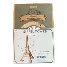 Robotime Paris Eiffel Tower Model Kit Wooden 3D Puzzle