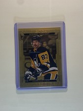 Sidney Crosby Penguins 2022-23 Upper Deck Tim Hortons Gold Etchings #G-2