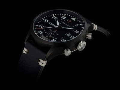 STROND DC3 MkII All Black Watch 316L Stainless Steel Sapphire 42mm Aviation