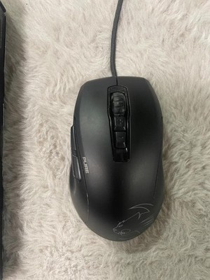 Roccat Kone Pure SEL Bulk Wired Gaming Mouse Black Used