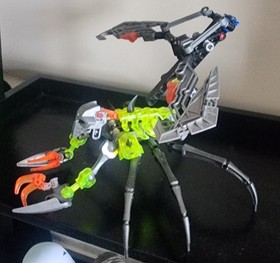 Lego Bionicle Skull Scorpio 70794 Complete No Box no manual used for display 