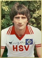 Ivan Buljan Hamburger SV handsignierte Autogrammkarte SEGEHA HAUS 70ziger SELTEN