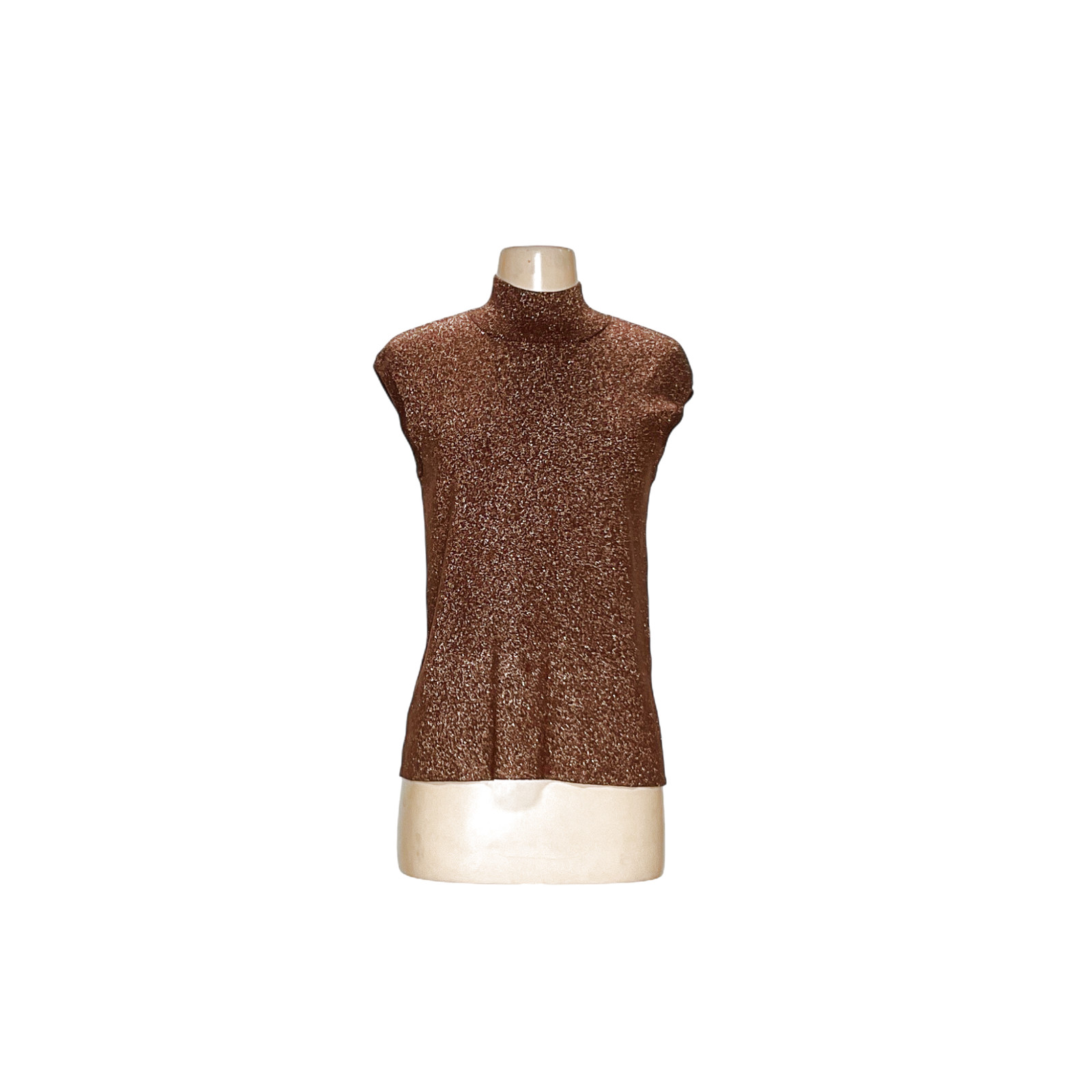 Coldwater Creek Silk Blouse - Brown (M) - image 1