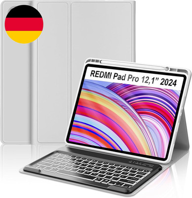 Hülle Mit 7-Farben-Rgb-Beleuchtung Tastatur Für Xiaomi Redmi Pad Pro 12,1'' (2024