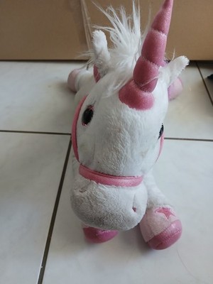 Einhorn Plüschtier mit Batterien