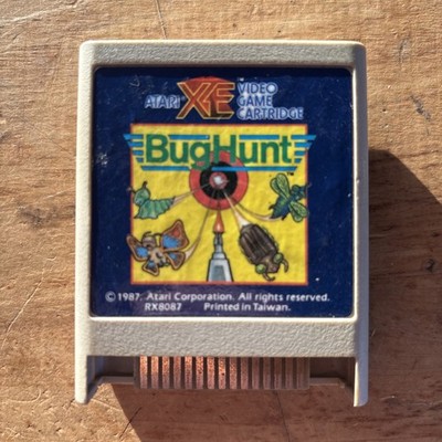 Bug Hunt - Atari XE Video Game Cartridge Only Free Post