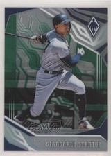 2019 Panini Chronicles Phoenix Green Prizm 4/50 Giancarlo Stanton #16 0q3