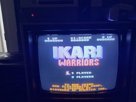 Ikari Warriors (Nintendo NES) 5 Screw - Complete CIB - Tested - Authentic