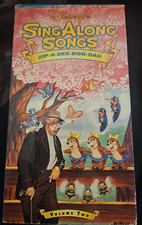 VTG Disney Sing Along Songs VHS Zip-A-Dee-Doo-Dah Volume 2 Rare VTG Disney Sing Along Songs VHS Zip-A-Dee-Doo-Dah Volume 2 Rare