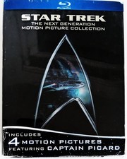 Star Trek, The Next Generation Motion Picture Collection BLU RAY - Excellent