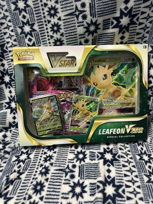 Pokemon TCG Leafeon VSTAR Special Collection Box Factory Sealed Brand New