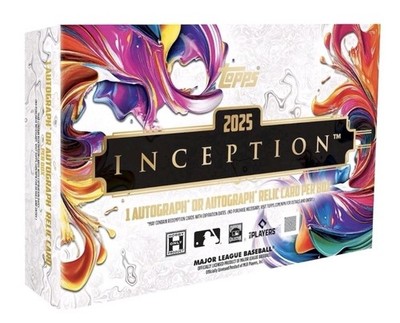 2025 Topps Inception Baseball Hobby Box Factory Sealed Low Buy It Now