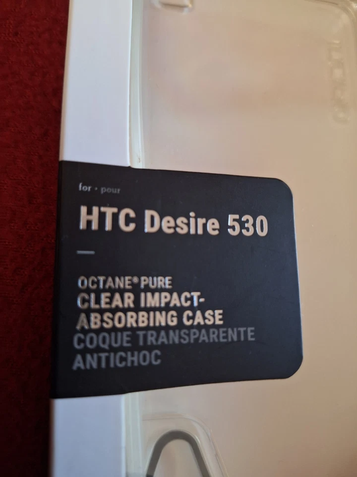INCIPIO HTC Desire 530 Octane Pure Clear Impact Absorbing Phone Case New open - Image 2 of 4