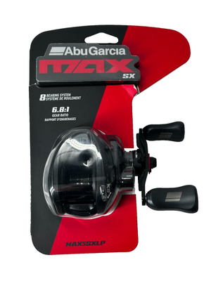 #ad #ad Abu Garcia MaxSX Baitcast Reel 71 Bearings 6.8:1 Gear Ratio Black MAX5SXLP $56.99