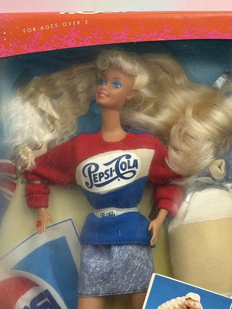 Pepsi Spirit Barbie Mattel #4869 Vintage 1989 | eBay