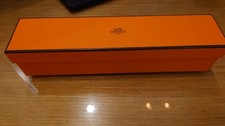 Authentic Hermes Paris Classic Orange Gift Box
