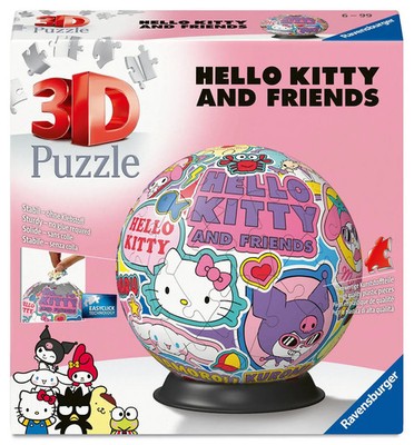 3D Puzzle-Ball Hello Kitty and Friends | Erlebe Puzzeln in der 3. Dimension