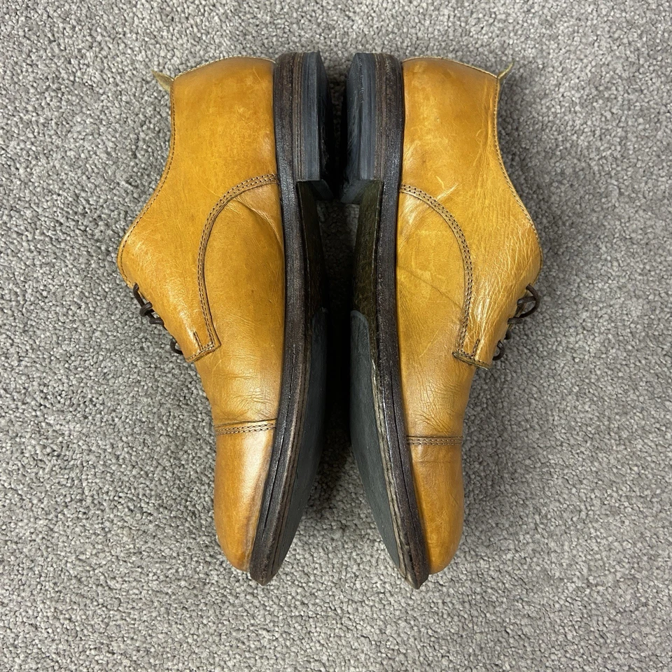 Zapatos Oxford de Cuero MOMA Diseñador Minimalista Para Mujer EU 38 Hechos en Italia Foto 3 de 4