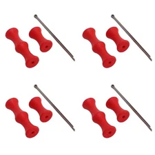 (Red)Bowstring Finger Protector Contoured Design Bowstring Finger Savers FF