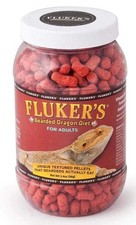Fluker's Bearded Dragon Food, For Adult Bearded Dragons, Pellet Diet Rich in...