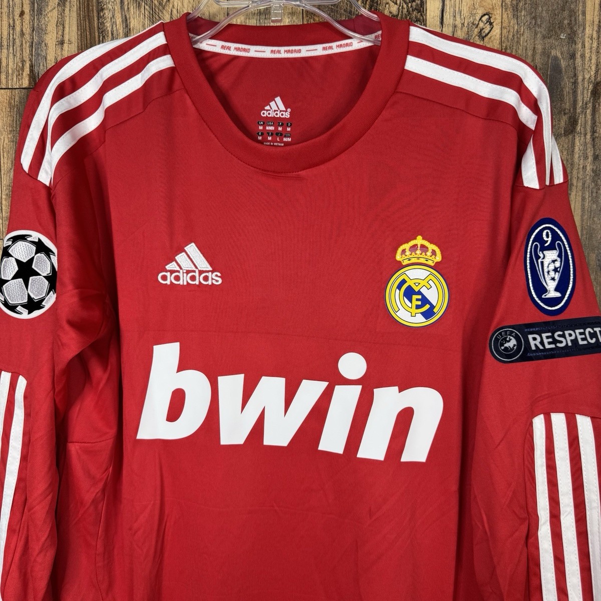 Real Madrid 2011-12 Third Long Sleeve Soccer Jersey Ronaldo