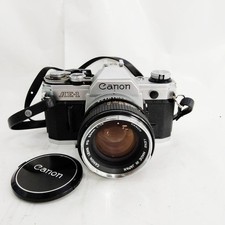 NO TARIFF Canon AE1 Silver SLR Manual 35 mm Canon lens FD 50mm 1 1.4 4732879