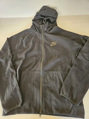 Nike Men's Sportswear Tech Essentials Full Zip Fleece Hoodie DD5284-010 Blk Med