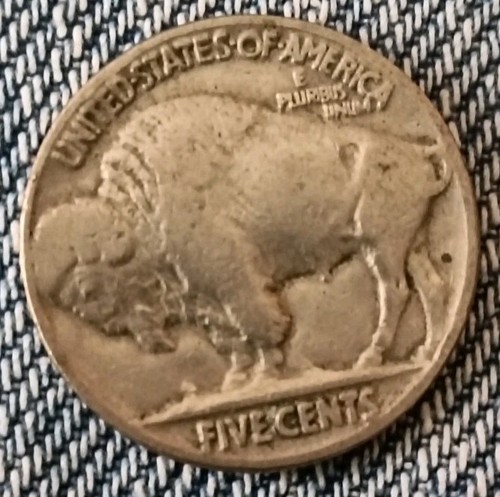 ESTADOS UNIDOS 5 cents Bufalo nickel 1920 Cuproníquel, 5g, ø 21.21mm KM# 134 - Imagen 2 de 2