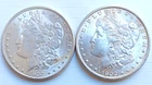 Lot (2) Two 1902-O Morgan Silver Dollars0.9 Fine Silver 90% Discount Shipping