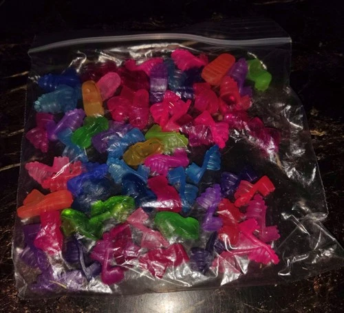 Vintage Barbie Doll Style Jelly Shoes Accessories Lot