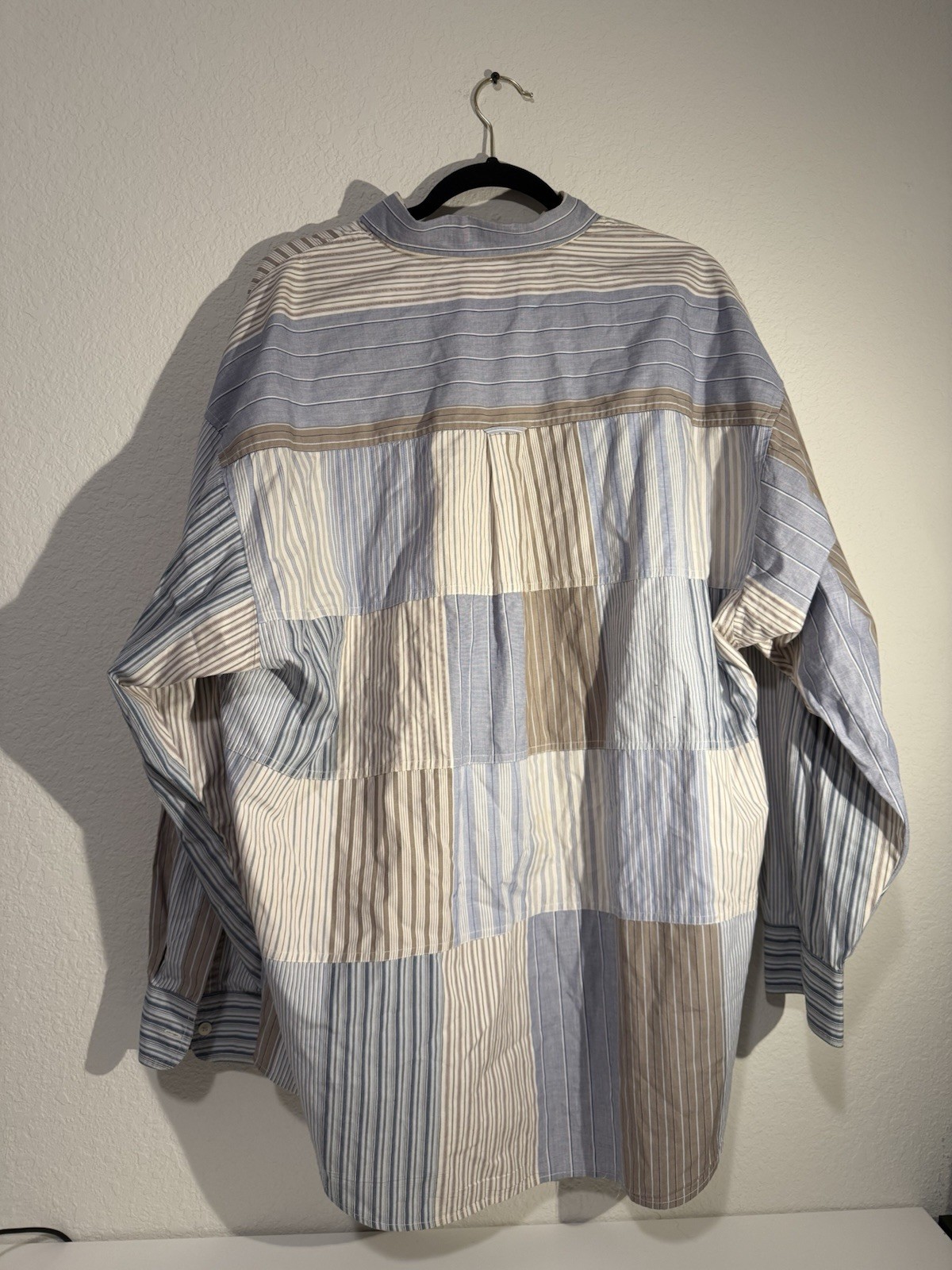 Chaps Ralph Lauren Patchwork Button Down Dress Sh… - image 2