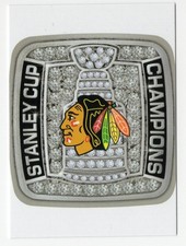 2024-25 Credentials Stanley Cup Champions Rings Chicago Blackhawks /100 !!